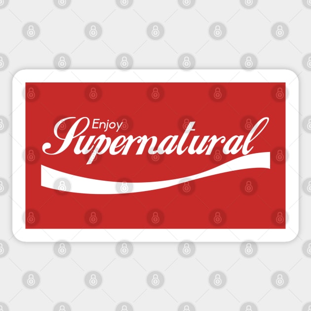 Enjoy Supernatural Sticker by hunnydoll